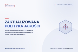 Zaktualizowaliśmy Politykę Jakości